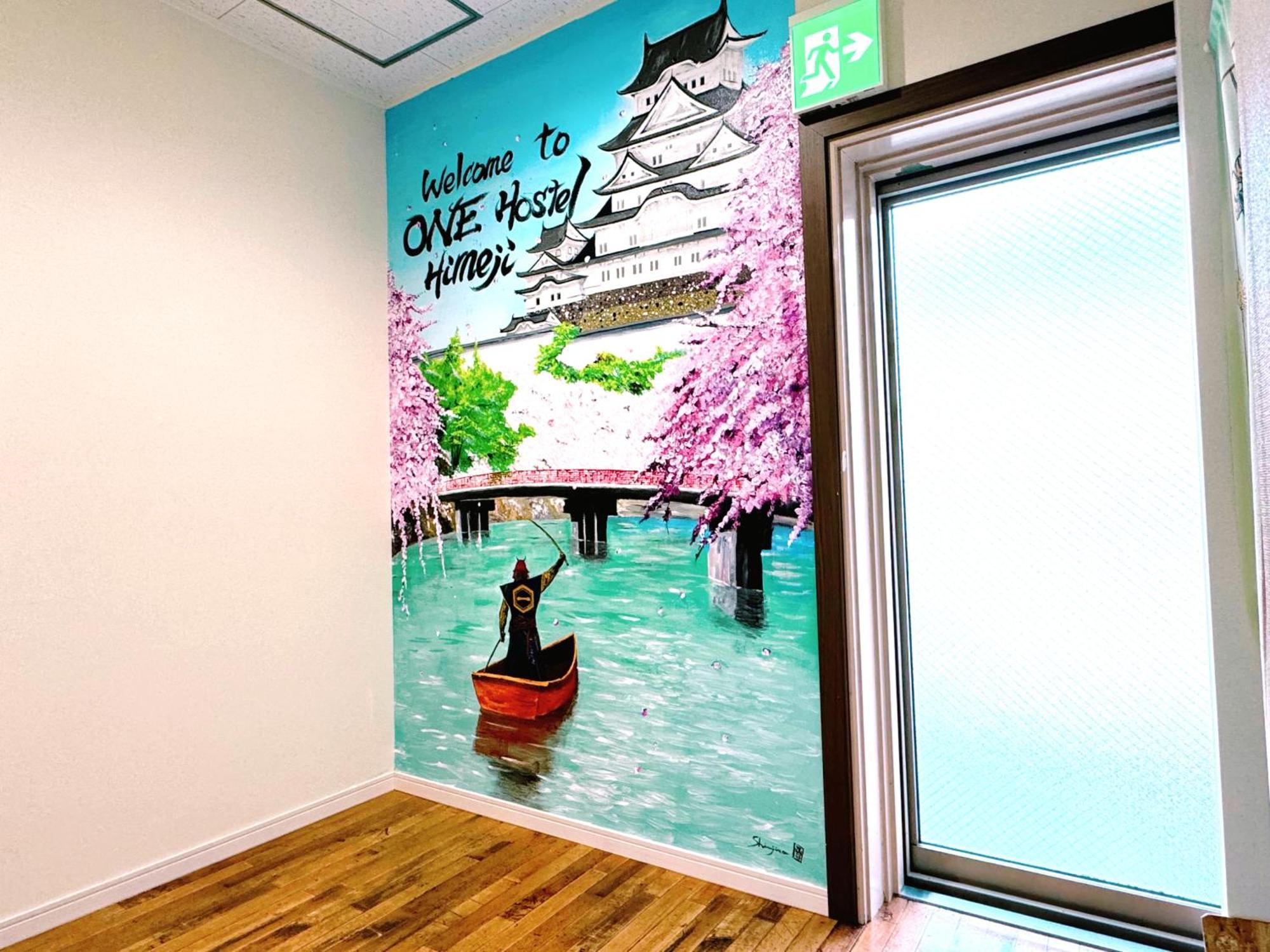 One Hostel Himeji Bagian luar foto